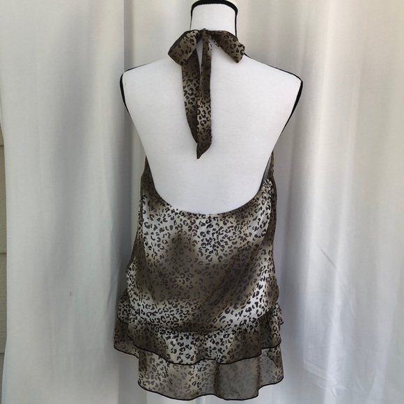 ALYX cheetah print flowy halter top size medium - Picture 4 of 8